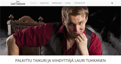Desktop Screenshot of laurituhkanen.com